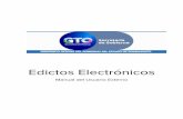 Manual del Usuario Externo - Guanajuatoperiodico.guanajuato.gob.mx/manual/ManualEdictosElectronicos.pdf · sistema se podrá generar la hoja de ayuda y emitir de forma automática