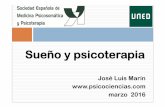 Sueño y vigilia: un ciclo - Sociedad Española de ... · Funciones del sueño NMOR/NO-REM Ayuda a restaurar los tejidos del organismo Representa un papel en el proceso del crecimiento