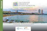 II Congreso Nacional de Salud y Medicina Integrativa · 12th European Congres Integrative Medicine 3 II Congreso Nacional de Salud y Medicina Integrativa Programa Presidentes del