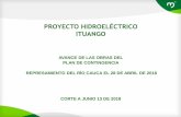 PROYECTO HIDROELÉCTRICO ITUANGO...2018/04/28  · El proyecto ha garantizado el transporte para los ciudadanos de Ituango y en el marco del decreto de calamidad pública se ha implementado