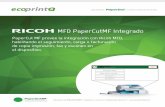 PaperCut MF provee la integración con Ricoh MFD ...ecoprintqchile.cl/documents/printers/brochures/ecoprintq_ricoh_sp.pdf · PaperCut MF provee la integración con Ricoh MFD, habilitando