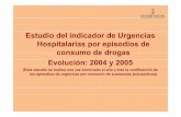 Estudio Urgencias 2004 05 okpublicaciones.san.gva.es/docs/estudio_urgencias_2004_05... · 2015-03-03 · seguir las tendencias evolutivas de la misma. Muestra • Hospital General