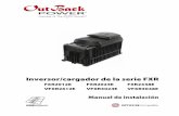 Inversor/cargador de la serie FXR - OutBack Power Incoutbackpower.com/downloads/documents/inverter... · Modelos de 12, 24 y 48 voltios Potencia de salida de 2,0 kVA a 3,0 kVA Diseñado