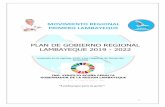 PLAN DE GOBIERNO REGIONAL LAMBAYEQUE 2019 - 2022 · Plan de Desarrollo Concertado Regional (2011-2021). 4. ... (UNCED), que tuvo lugar en Río de Janeiro, Brasil entre el 3 y el 14