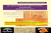 EL DOCUMENTO DESTACADO - Junta de Andalucía...El primero de estos versa sobre los estudios, proyectos y presupuestos del canal de ac-ceso a la dársena y aprovechamiento del muelle