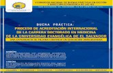 UNIVERSIDAD EVANGÉLICA DE EL SALVADORuca.edu.sv/upload_w/7/archivo/1464321717-5747c6b574164.pdf · Se aprueba el Informe de Acreditación por Directorio Ejecutivo (14 de mayo de