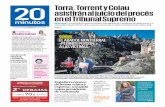 Torra, Torrent y Colau asistirán al juicio del procés en ... · sidente de la Generalitat, Quim Torra, el del Parlament, Roger Torrent y la alcaldesa de Barce-lona, Ada Colau, han