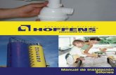 Línea Sanitaria PVC - Hoffens- 2 - Línea Sanitaria PVC Características del producto. Ventajas del producto · Es el segundo filtro a la caída de desechos a la red sanitaria. ·