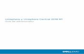 Unisphere y Unisphere Central 2018 R1 - Dell · 2019-01-29 · Acerca de esta Guía ... Reactivar audio de una alarma del Carcasa.....179 Borrar el estado de cambio de un ventilador
