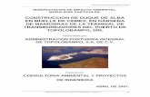 CONSTRUCCION DE DUQUE DE ALBA EN MUELLE DE CEMEX, EN DÁRSENA DE MANIOBRAS DE …sinat.semarnat.gob.mx/dgiraDocs/documentos/sin/estudios/... · 2014-02-13 · Construcción de Duque