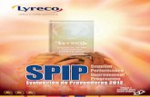 SPIP - Lyreco · La fecha de entrega del proveedor se compara con la que propone el sistema (basado en los plazos de entrega que han comunicado a nuestro departamento de Marketing).