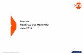 Informe GENERAL DEL MERCADO Julio 2018 Mensuales de Anlisis del Mercado... · 2018-08-17 · INFORME MENSUAL DE DEMANDA DE ENERGÍA Mayo de 2018. Todos los derechos reservados para