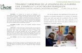 TRAUMAS Y MEMORIAS DE LA VIOLENCIA EN LA GUERRA CIVIL ...lalindearqueologia.com/wp-content/uploads/2013/03... · TRAUMAS Y MEMORIAS DE LA VIOLENCIA EN LA GUERRA CIVIL ESPAÑOLA Y