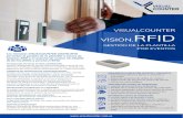 VISUALCOUNTER RFID€¦ · Los sistemas VISUALCOUNTER.VISION.RFID permiten la gestión de la plantilla a través de tarjetas RFID y el sistema de conteo VC.VISION de forma fiable