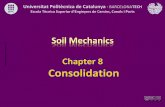 Soil Mechanics Chapter 8 Consolidation• Terzaghi, K. v. (1924) Die Theorie der hydrodynamischen Spannungserscheinungen und ihr erdbautechnisches Anwendungsgebiet. Proceedings of