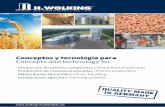 Conceptos y tecnología para Concepts and …...Producción de pienso para gallinas ponedoras - 6 t/h en Satu Mare, Rumanía Production of layer feed 6 t/h in Satu Mare, Romania Línea