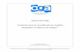 OGA-GLE-026 · 2018-05-10 · Prohibida la reproducción parcial o total de este documento sin previa autorización de la autoridad competente de la OGA. Todo documento impreso del
