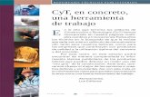 CyT, en concreto, una herramienta de trabajo · de aditivos para concretos ctualmente, los aditivos en México cons-tituyen un apoyo importante para el sector de la construcción