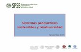 Proyecto de Sistemas Productivos Sostenibles y Biodiversidad … · 2018-05-02 · Introducción Proyecto Sistemas productivos sostenibles y biodiversidad Objetivo general: Conservar