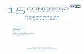 Reglamento de Organización · 2017-06-15 · 2 REGLAMENTO DE ORGANIZACIÓN 15 CONGRESO PP ANDALUZ PREÁ MBULO 1. En el 18º Congreso Nacional del Partido Popular, celebrado en Madrid