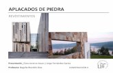 APLACADOS DE PIEDRAlibretadeconstruccion.com/files/c2reapfi01.pdf · Es importante el caso de las piezas situadas en los frentes de forjado y salientes de balcones y terrazas, pues