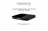 CONVERSOR ACTIVO DVI A VGAftp.assmann.com/pub/DS-/DS-40101___4016032292708/... · Este tipo de conversor DVI a VGA convierte una señal digital DVI a una señal de video análoga