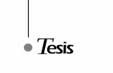 Tesis - Euskomedia Fundazioa · TESIS 1. Relación de las tesis doctorales defendidas en las Universidades de Vasconia. 2. Comentario acerca de las tesis doctorales relacionadas con
