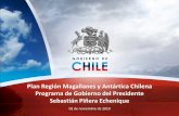 Plan Región Magallanes y Antártica Chilena Programa de Gobierno … · 2010-11-09 · Región de Magallanes y Antártica Chilena 2-11-2010. 2. CRECIMIENTO. PESCA, GANADERÍA, MINERÍA