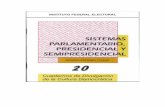 Introducción - Instituto Nacional Electoral · contemporáneas: el presidencialismo, el parlamentarismo y el semipresidencialismo, a partir del concepto de división de poderes,