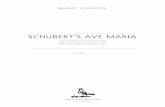 SCHUBERT’S AVE MARIA - bernatvivancosbernatvivancos.com/.../0025-03-Schubert-s-Ave-Maria... · basée sur le lied de la célèbre "Ave Maria" de Franz Schubert Possibilité de chanter
