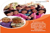 Política de Organización Segura para la Protección de Niñas, niños y Adultos … · 2020-04-03 · Organización Segura para la protección de niñas, niños y adultos participantes