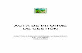 ACTA DE INFORME DE GESTIÓN - palmira.gov.co DE...Distribuidos así: INFIVALLE $ 228.505.056, LEASING DE COLOMBIA $ 545.312.778, BANCO DE OCCIDENTE $ 40.000.000. Posteriormente se