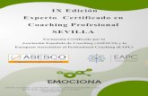 Experto Certificado en Coaching Profesional SEVILLAemociona.es/wp-content/uploads/2017/08/Dossier-Experto...A través de este innovador sistema de formación que ofrecemos en EMOCIONA,