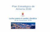 Plan Estratégico de Almería 2030...– Prohibición de vender vehículos térmicos (gasolina, diésel e híbridos) a partir de 2040, prohibiéndose su circulación para 2050. –