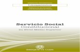 Servicio Social - Universidad de Colima · Lineamientos para el Servicio Social Constitucional en Nivel Medio Superior Artículo 16. El servicio social constitucional en brigadas