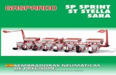 SP SPRINT ST STELLA SARA - Maquinaria Agrícola Núñez. Con el disco de siembra adecuado se adapta a todos los cultivos (maíz, sorgo, soja, girasol, algodón, alubias, tomate, …)
