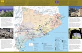 Els camins de Sant Jaume a Catalunya Los caminos de Santiago en …act.gencat.cat/.../uploads/2012/07/MapaCamiSantJaume.pdf · 2014-06-19 · Un camino del Mediterráneo al Atlántico