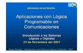 Aplicaciones con L ógica Programable en Comunicaciones ISLD 2007... · El código Manchester es un esquema de modulación PSK donde la señal portadora es una onda cuadrada y se