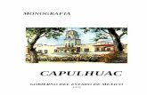 CAPULHUAC - monografiasmexiquenses.mxmonografiasmexiquenses.mx/kiosco/pdf/Capulhuac_1975.pdf · En efecto, el día 30 de octubre de 1810 pasó por esa cabecera don Miguel Hidalgo