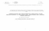 SERVICIOS DE SEGURIDAD PRIVADA POR MONITOREO A TRAVÉS DEL SISTEMA DE … · 2017-11-01 · administraciÓn portuaria integral de lÁzaro cÁrdenas, s.a. de c.v. 1 convocatoria de