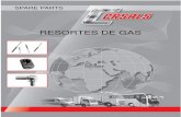RESORTES DE GAS - Casals494 MATERIAL INDUSTRIAL, S.L. RESORTES DE GAS Oficinas y almacén central en Barcelona Polígono Industrial del Besós Calle Cusco, 25 - 31 08030 - Barcelona