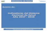 Boletín de - MINSAL€¦ · Instituciones informantes: Ministerio de Salud (MINSAL), Instituto Salvadoreño del Seguro Social (ISSS), Comando de Sanidad Militar (COSAM), Policía