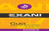 Guía EXANI-III 10a. ed. - FCN|UAQEl EXANI-IIIcuenta con dos tipos de aplicación: la Nacional, administrada por el Ceneval, y la Especial, solicitada por institu-ciones de educación