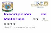 Inscripción de Materias en el portal - UNAM · 2019-11-29 · Numero de Identificación Personal (NIP) 1. El nuevo NIP busca mayor seguridad y confidencialidad de la información