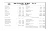 UNIVERSIDAD DE LOS LAGOStransparencia.ulagos.cl/wp-content/uploads/2012/07/... · 2018-08-06 · La Universidad ha considerado como efectivo y efectivo equivalente, los saldos de