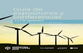 Guía de expositores y conferencias · 26.190/2006, y su posterior modificación (Ley 27.191/2015) permitieron sentar las bases para el desarrollo de la generación de energía a