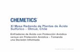 XI Mesa Redonda de Plantas de Ácido Sulfúrico – Olmué, Chileh2so4.com.br/downloads/RoundTable-Chile-2016/MESA REDONDA... · 2016-11-04 · Soldadura de aceros austeníticos con