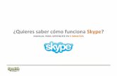 MANUAL PARA APRENDER EN 5 MINUTOS - Spanish Via Skype€¦ · Tu equipo debe cumplir, como mínimo, con los siguientes requisitos: PC ... connuación, le envías una solicitud para