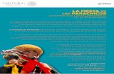 LA FIESTA DE LOS PARACHICOS - Instituto Nacional de ...Feb 17, 2016  · DE LA HUMANIDAD La danza de los Parachicos abarca todos los ámbitos de la vida local, propiciando la convivencia
