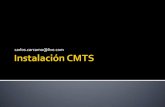 carlos.carcamo@live · 2015-01-16 · Conectarse al CMTS Vía Telnet Directo en el CMTS Vía software de administración. Instalar software de administración. Configurar la PC a